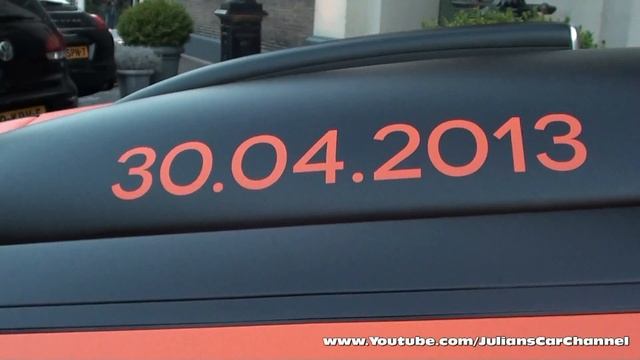 Matte Orange Bugatti Veyron 16.4 Mansory Exhaust Walkaround. смотреть онлайн