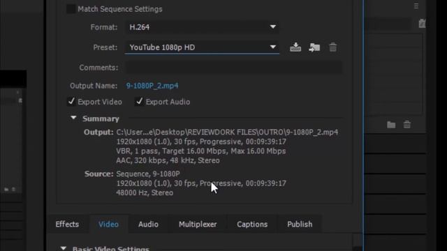 Best Export Settings For YouTube - Adobe Premiere Pro CC Tutorial смотреть онлайн