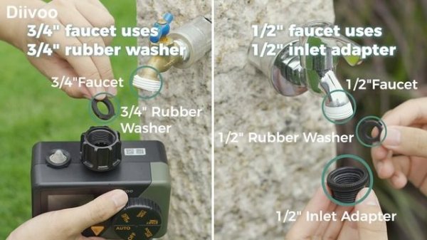 【Diivoo】Water Timer Installation Guide