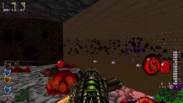 Doom 2 map23 Barrels o' Fun - Ultimate Clusterfuck смотреть онлайн