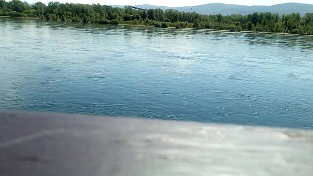 Плывём на теплоходе в Красноярске часть #1 смотреть онлайн