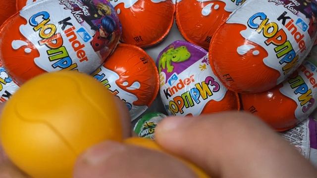 NEW 493 Kinder ASMR opening - Masha and the Bear series