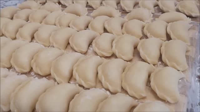 Любимая ЕДА !!! Вареники с картошкой и жареным луком\Вкусный и простой рецепт