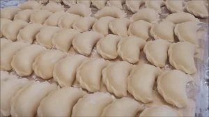 Любимая ЕДА !!! Вареники с картошкой и жареным луком\Вкусный и простой рецепт