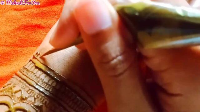 LOTUS FLOWER BACK HAND MEHNDI DESIGN || RING CEREMONY SPECIAL MEHNDI DESIGN смотреть онлайн