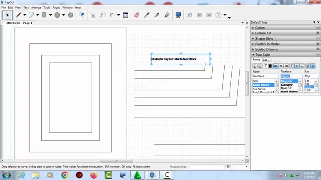 08 Perintah Ofset dan Text Style Sketchup layout 2022 смотреть онлайн