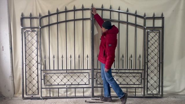 Кованые Ворота Н11 П – видеообзор смотреть онлайн