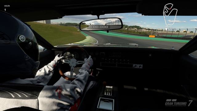 TESTE E V.R DO GT7: DE TOMASO MANGUSTA V8 289 4.7 1969 (Visão interna) смотреть онлайн