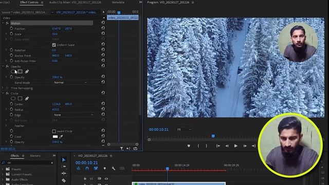 The Best way to Circle Crop in Premiere Pro | premiere pro circle crop | circle premiere pro смотреть онлайн
