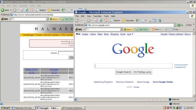 AVG Internet Security 2012 BETA prevention test and review смотреть онлайн