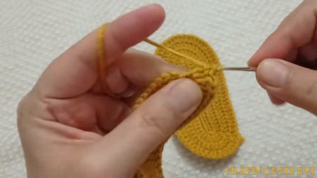 1 / 2 YAŞ / 21 / 22 AYAK NUMASI PATİK TABANI NASIL YAPILIR ?