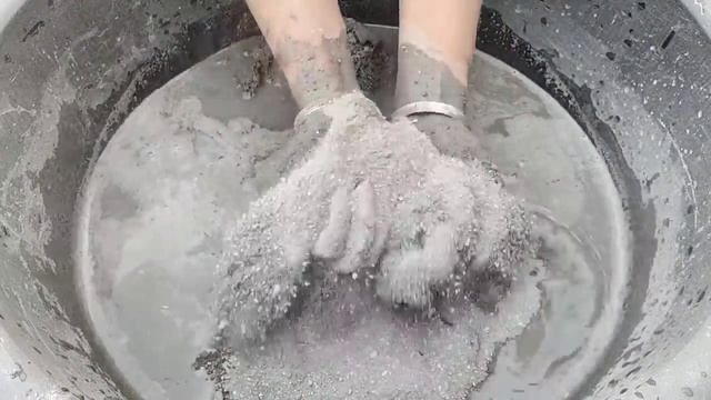 Soft Dusty Sand Cement Big Balls Water Crumbling💦💦 ||ASMR||#asasmr