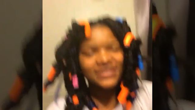 How to curl your box braids using flexi rods смотреть онлайн