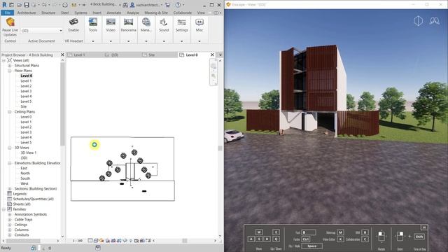 ขั้นตอนการใช้โปรแกรม Enscape ผ่าน Autodesk Revit แบบกระชับ смотреть онлайн