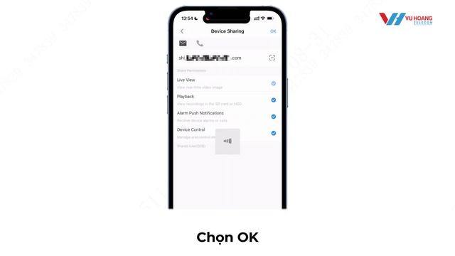 [CAMERA WIFI DAHUA] Video cách chia sẻ thiết bị trong DMSS | Vũ Hoàng Telecom Channel смотреть онлайн