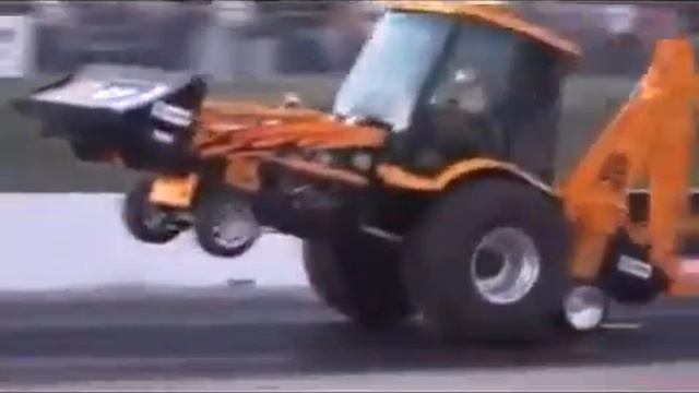 Скоростной эффектный трактор смотреть онлайн