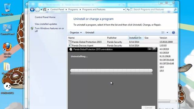 Uninstall Panda Global Protection 2015 смотреть онлайн