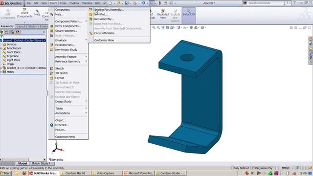 Standard Coincident & Concentric Mates Commands in Solidworks Essential| Mechanical | BK Engineerin смотреть онлайн