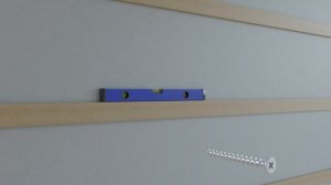 Монтаж реечных модульных стеновых панелей с помощью обрешётки