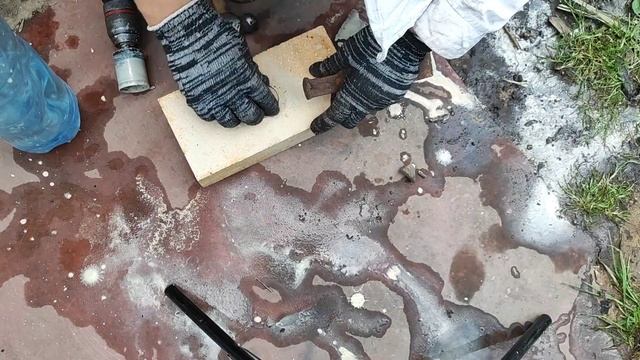 Газовый горн из кирпича своими руками. Часть 1. смотреть онлайн