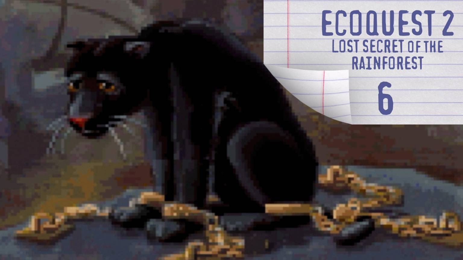 Спасаем ягуара и обезьяну - EcoQuest 2 (1993) - 6