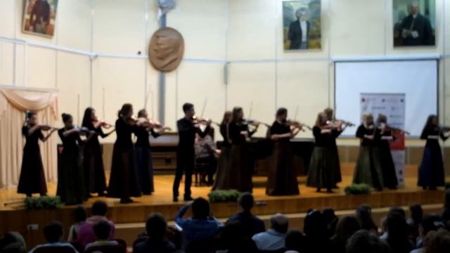 Москва встречает друзей 2017 ДМШ Шестаковича Большой смотреть онлайн