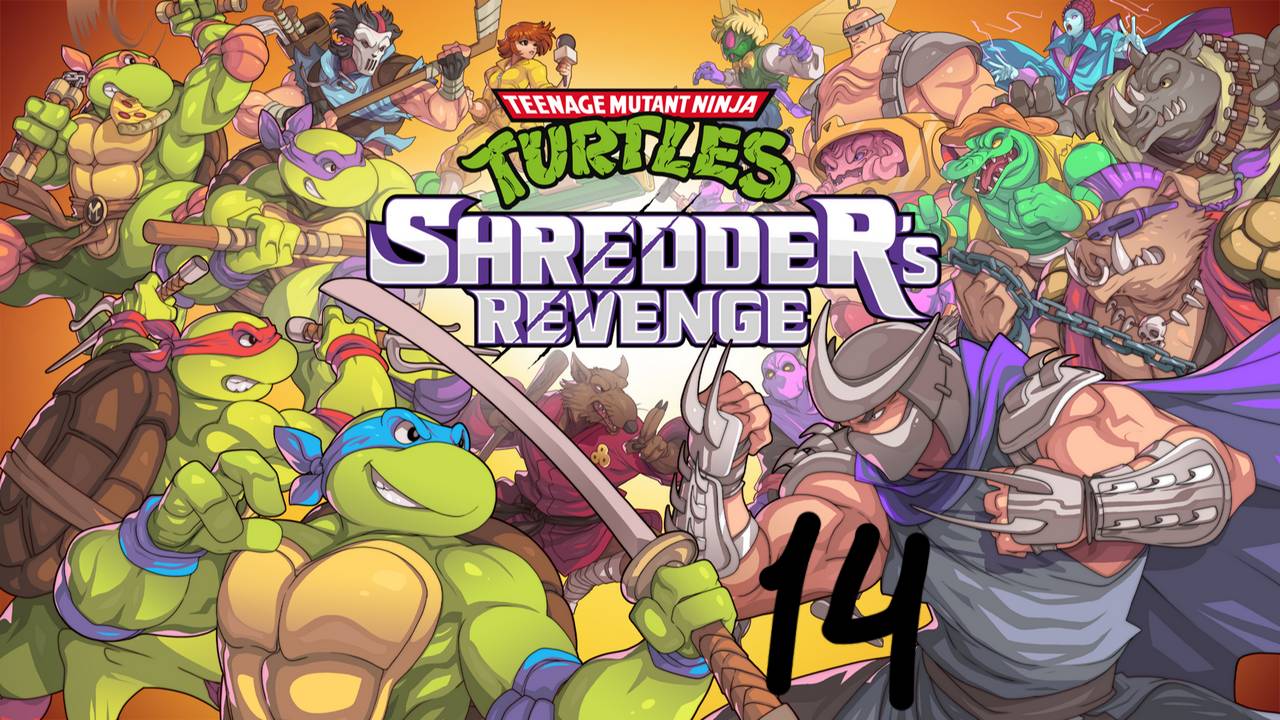 Прохождение Teenage Mutant Ninja Turtles: Shredder's Revenge #14 (Старые заклятые враги)