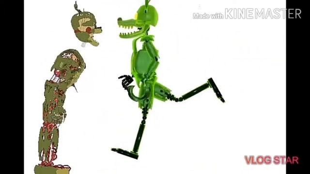 Toxic foxy VS scrap trap (gLiTch into the pit spring bonnie!) смотреть онлайн