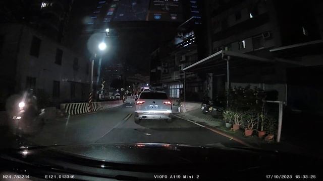 Viofo A119 mini 2 Test at Night 2K@60fps смотреть онлайн