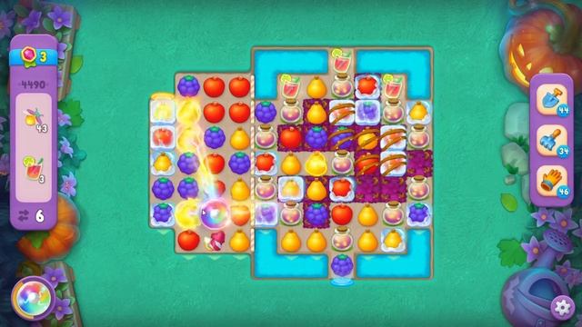 Gardenscapes Level 4490 - No Boosters смотреть онлайн