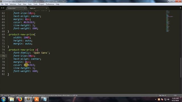 Pure Html and Css Product Hover Effect смотреть онлайн