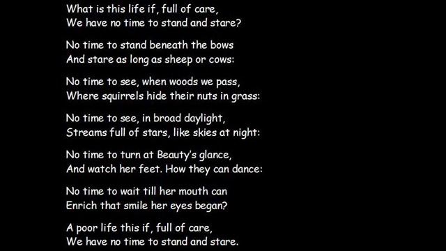 E 020 What Is This Life If Full Of Care W H Davies By P S Remesh Chandran смотреть онлайн