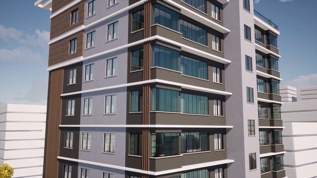 Realistic Cinematic Twinmotion Architectural Project Korupark Apartment Project смотреть онлайн