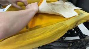 Замена пенолитья Nissan Qashqai J10