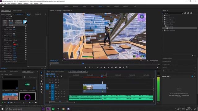 Tutorial : How to make a shockwave effect in Premiere pro (LMGK, Numby, Yarn) смотреть онлайн