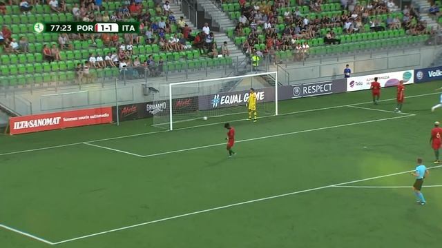 Les buts de Portugal-Italie - Foot - Euro U19 смотреть онлайн