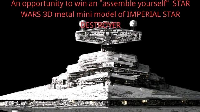 Star Wars 3D Metal Mini Model Contest смотреть онлайн