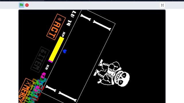 【scratch】Hard Mode sans fight undertaleファンゲーム смотреть онлайн