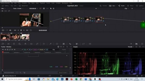 Split Screen in DaVinci Resolve (How To Play Multiple Videos At The Same Time)