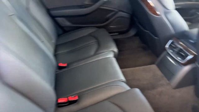 2015 Audi A8 L Quattro Sedan Black 3.0l V-6