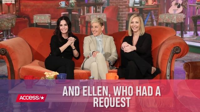 Ellen Stages A Mini 'Friends' Reunion To Help Out Courteney Cox With Her Instagram! | Access смотреть онлайн
