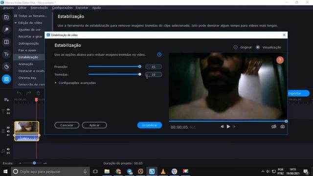 Movavi Video Editor Plus 2021 | Aula 18 - Como Estabilizar um Video смотреть онлайн