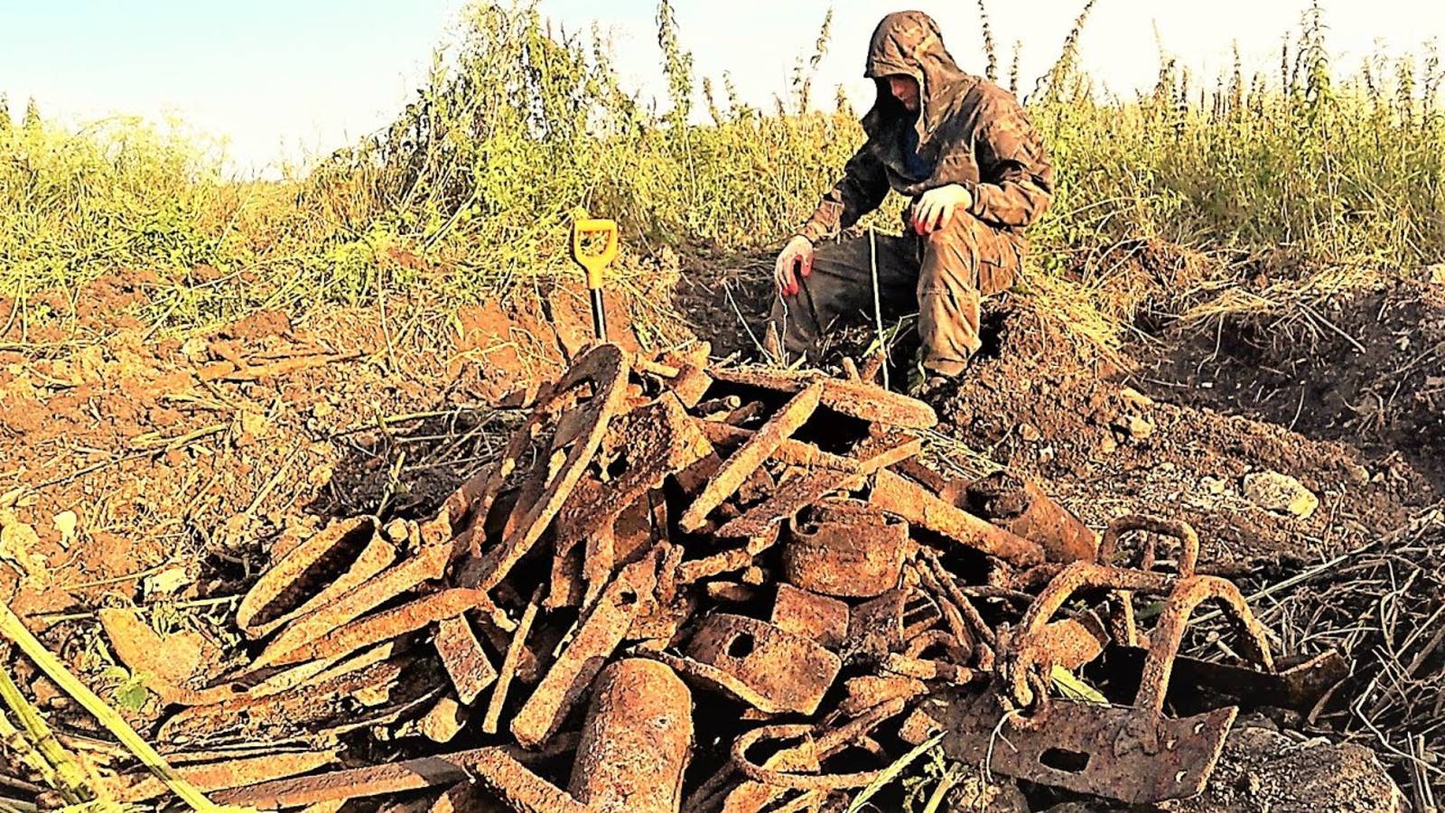 Не поверил, что нашёл некопанные места. Коп металлолома, увозим металл и возвращаемся обратно. смотреть онлайн