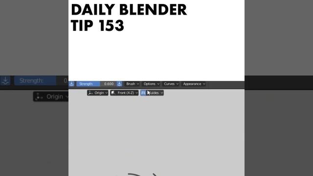 Daily Blender Tip 153 - Grease pencil guides смотреть онлайн