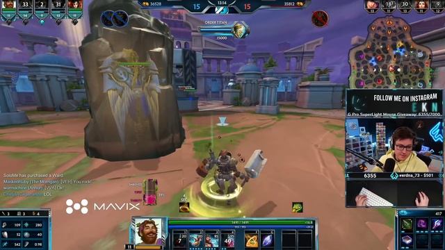 Did He Even Need The Buff To His Damage!? - Smite смотреть онлайн
