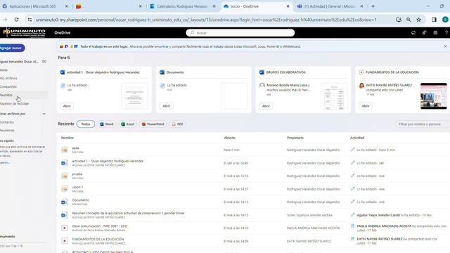 Iniciar Sesión   Microsoft 365  Y Sus Aplicaciones.