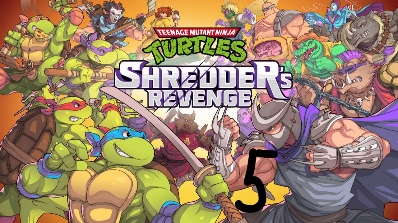Прохождение Teenage Mutant Ninja Turtles: Shredder's Revenge #5 (Король клоаки)