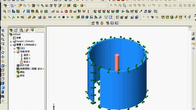 SolidWorks CAE 原廠範例 029 輻射 смотреть онлайн