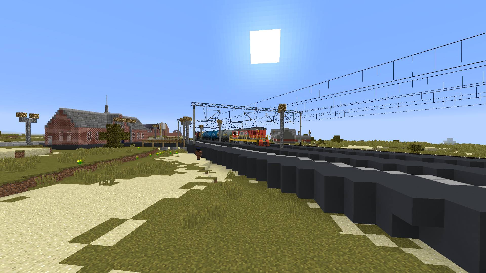 Будни машиниста в майнкрафт смотреть онлайн