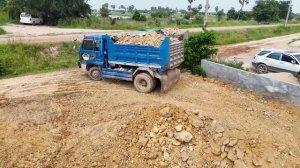 Строительство, новый участок засыпка